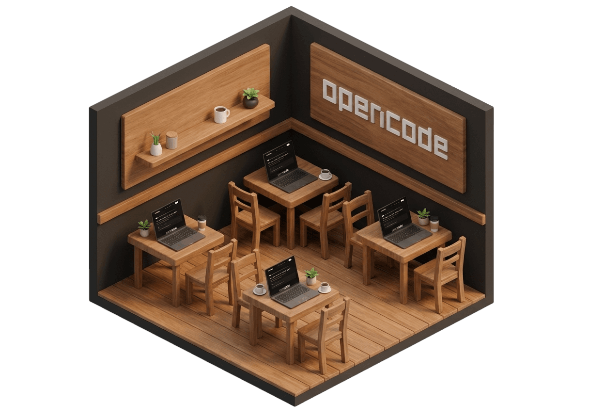 OpenCode Cafe